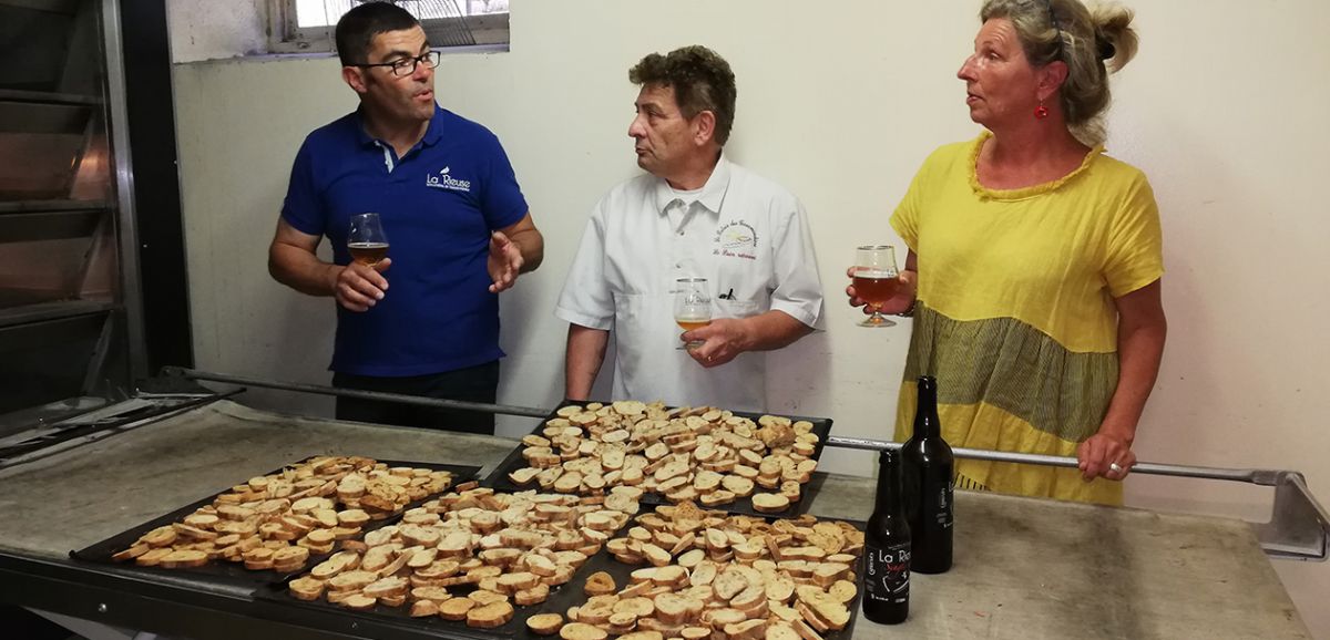 Surgères : ils font une bière antigaspi avec du pain