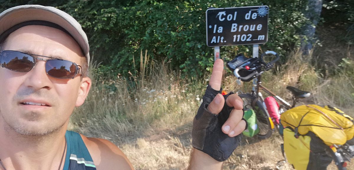Grégory Pacaud : 4 100 km de vélo à travers la France
