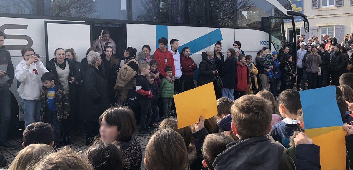 Solidarité autour des Ukrainiens à Sainte-Soulle