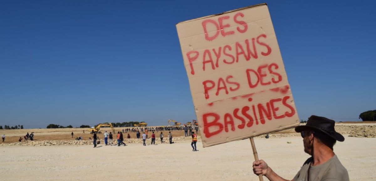Manifestation anti-bassines : ça va bouchonner entre Niort et La Rochelle !