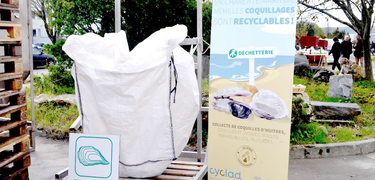Ecologie : Cyclad collecte les déchets coquillés