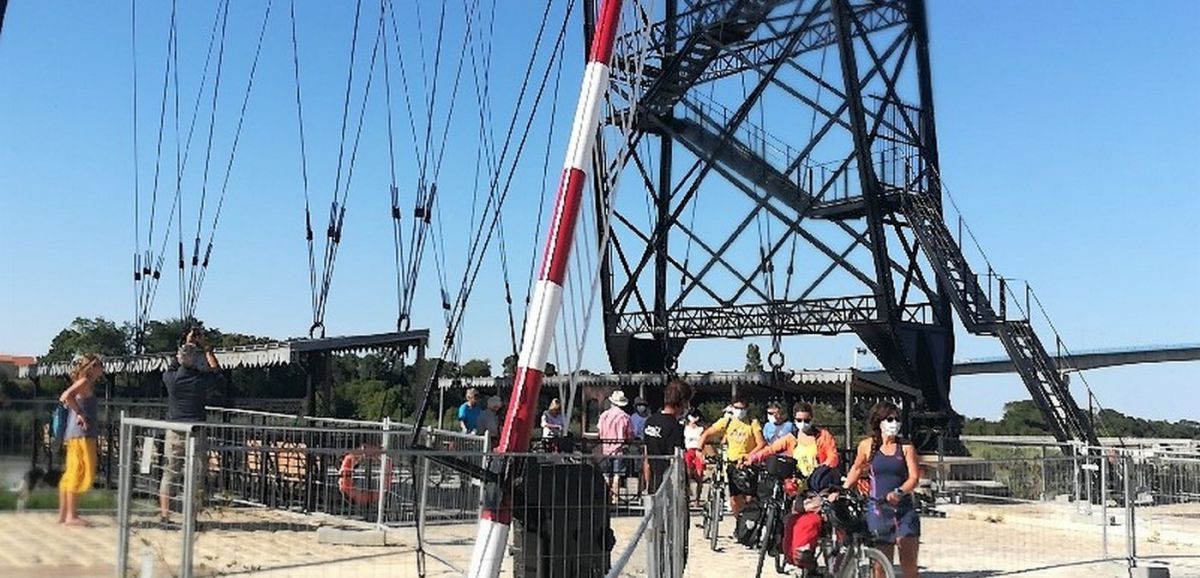 Le pont transbordeur rouvre pour une nouvelle saison entre Rochefort et Échillais