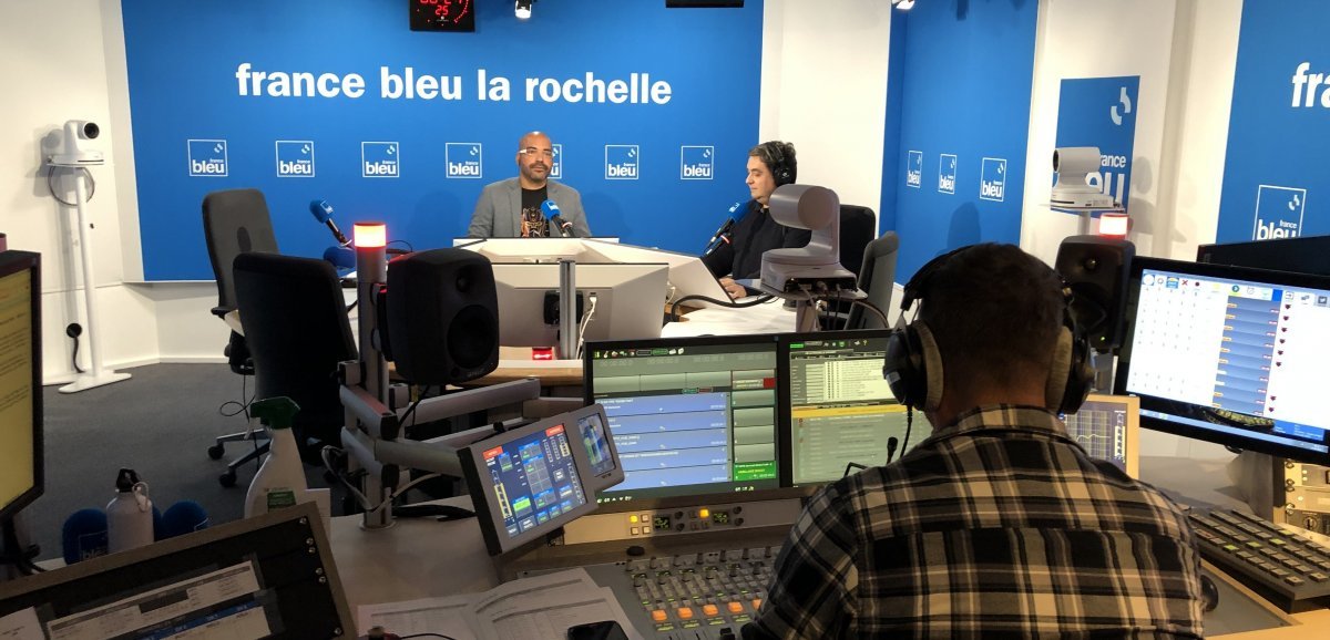 Média. France Bleu La Rochelle, la radio qui se regarde à la télé