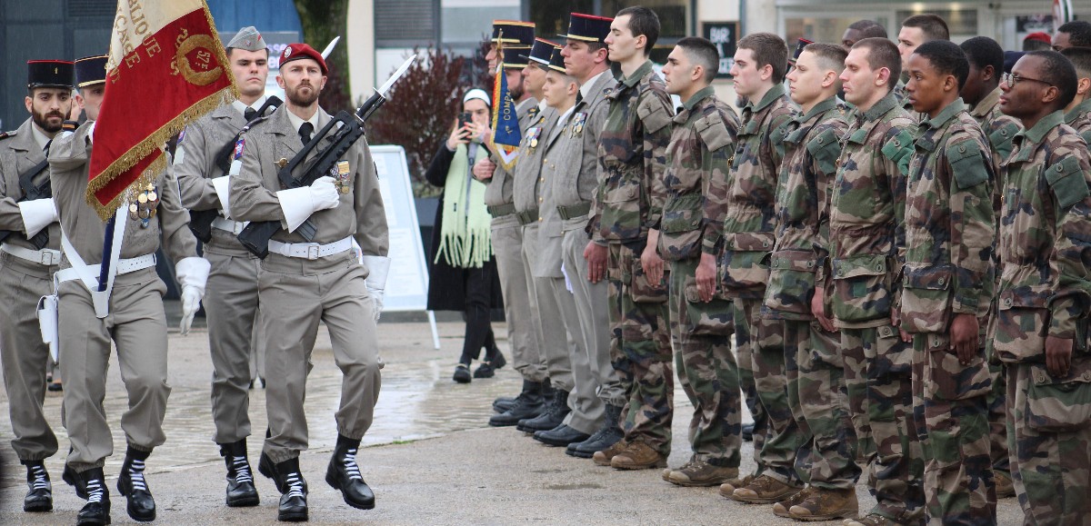 [VIDEO + PHOTOS]. À Rochefort, cérémonie de remise de calots pour le 3e régiment du Service militaire volontaire de La Rochelle