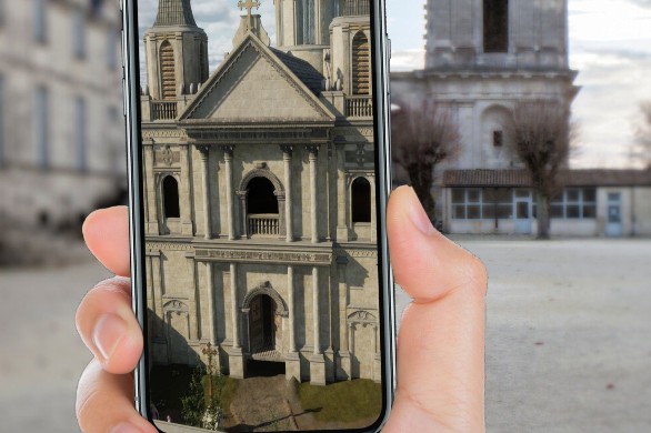 Saint-Jean-d'Angély. La réalité virtuelle révèle l'abbaye d'autrefois