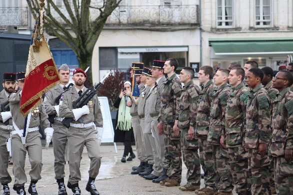 [VIDEO + PHOTOS]. À Rochefort, cérémonie de remise de calots pour le 3e régiment du Service militaire volontaire de La Rochelle