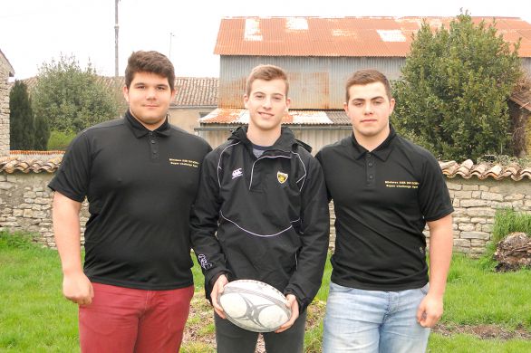 Rugby : Simon, Antoine et Jules en équipe de France cadets