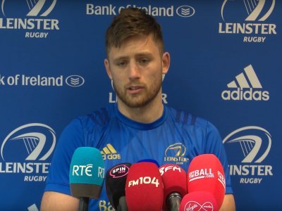 L'ouvreur Ross Byrne sera le grand absent côté irlandais - (© Capture YouTube - Leinster Rugby TV)