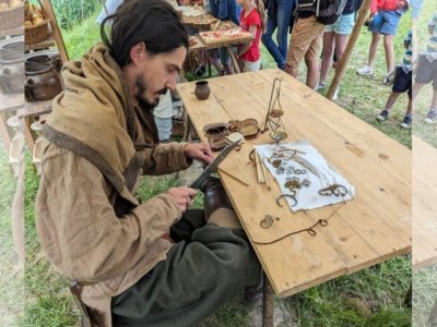 Les Ours d'Alfadir présenteront divers ateliers Viking - © Ours d'Alfadir