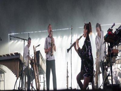 Caravan Palace et son electro-swing agitent depuis vingt ans la scène musicale internationale - © Philippe Archambeau