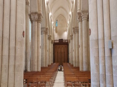 Ça a été un long chantier de quatre années pour que l'église Saint-Pierre retrouve son éclat - - © S.B.