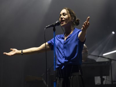 Olivia Ruiz a su conquérir le public vendredi soir. - ©Philippe Archambeau