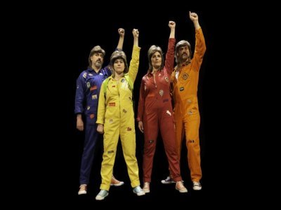 Les 4 mousquetaires, par Épopée Pop, un show délirant où l'esprit des Monty Python rencontre l'univers des années 80 - - © J. Papillard