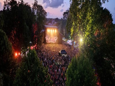 Le parc des Coureilles vibrera au rythme des deux soirées de concerts -  - © Pauline Fournat