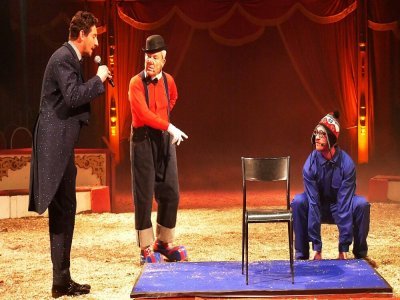 L'an passé, Martin Lamotte avait joué les clowns au Festival international du cirque - - © Jean-Michel Heudelot