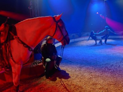 Les numéros équestres occuperont, cette année encore, une place de choix lors des représentations - - © Archives L'Hebdo 17