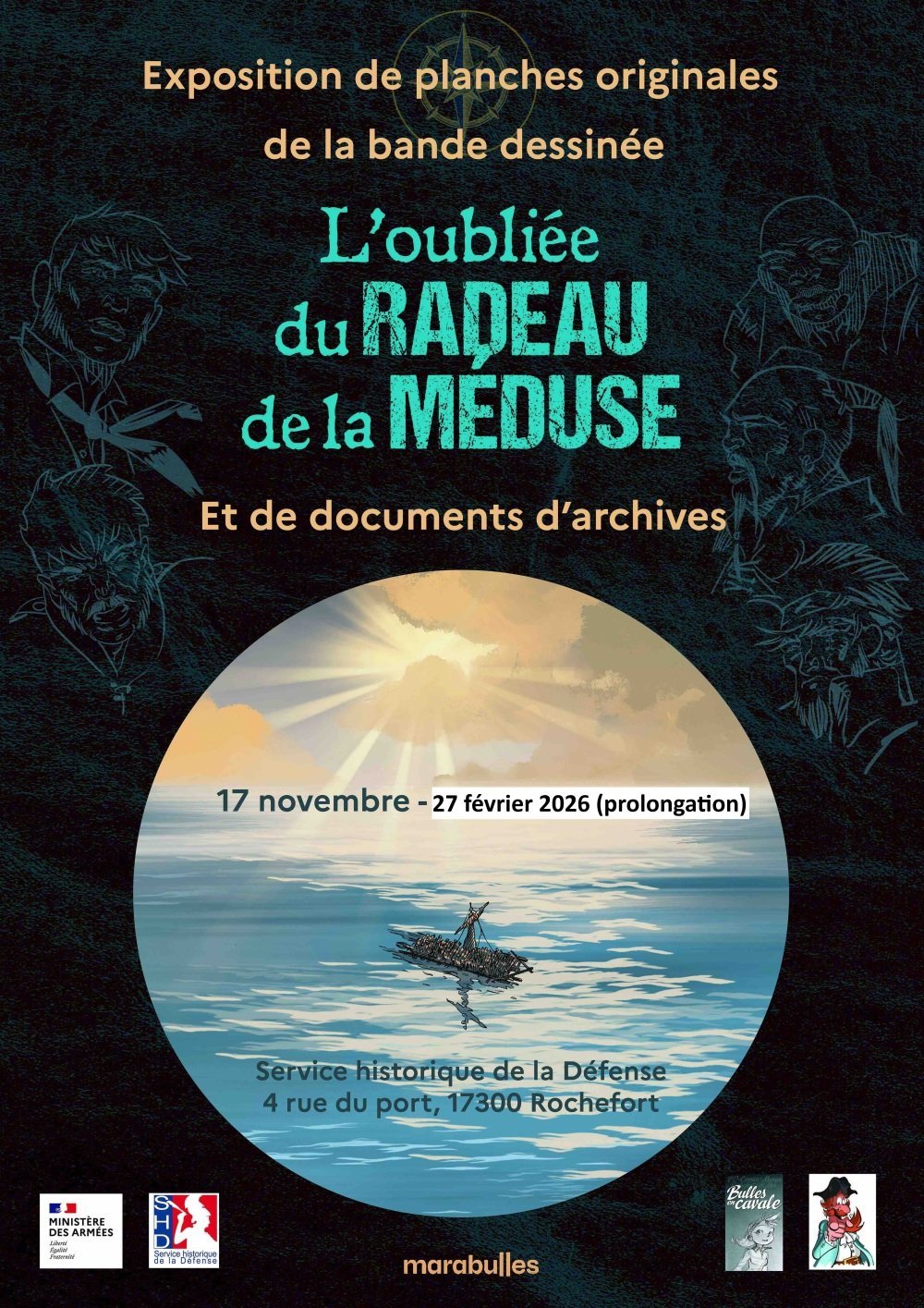 Expo L'oubli&eacute;e du radeau de la M&eacute;duse