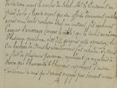 Expo L'oubli&eacute;e du radeau de la M&eacute;duse - &copy; Service historique de la D&eacute;fense